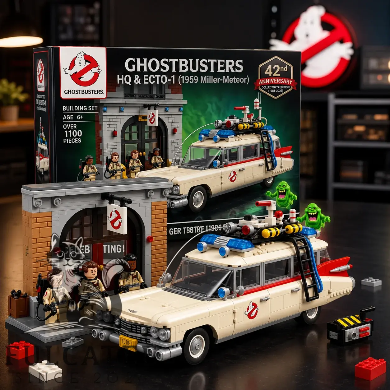 Ghostbusters 42nd Anniversary Building Blocks Set