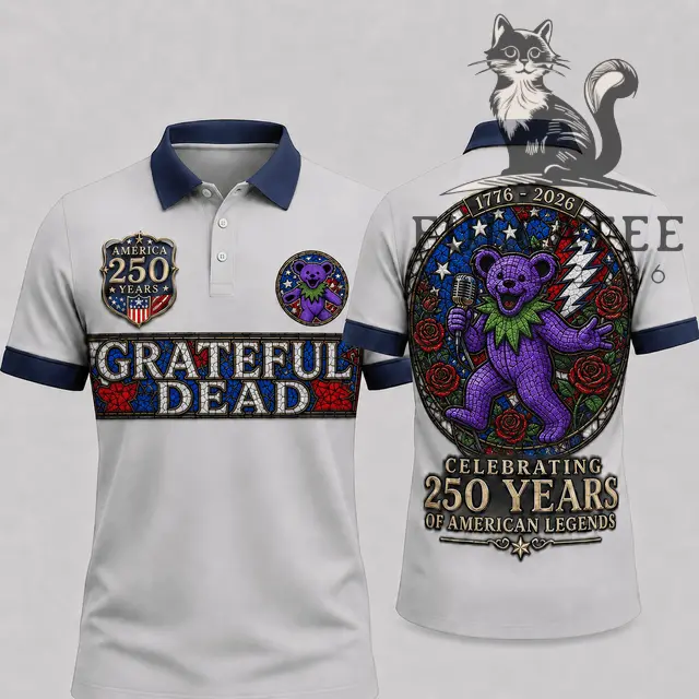 Grateful Dead America 250 Years Polo Shirt