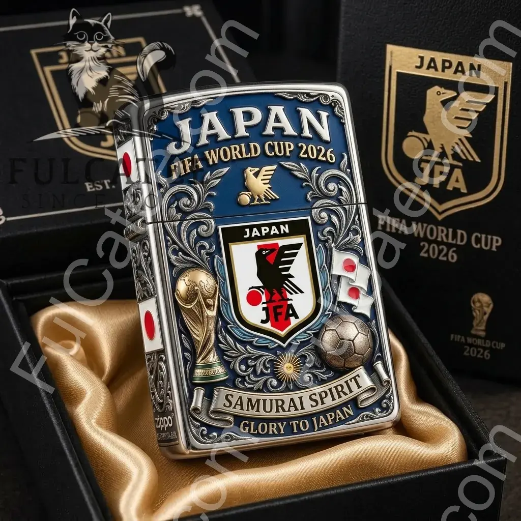 Japan National Football Team FIFA World Cup 2026 Zippo Lighter