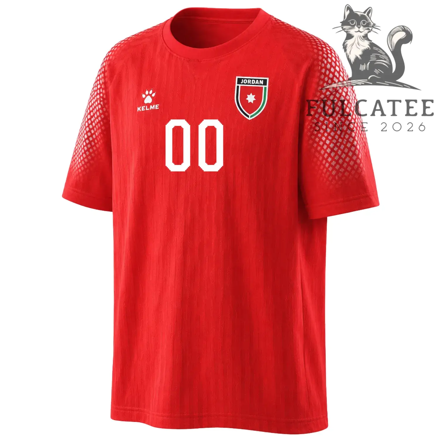 Jordan National Football Team FIFA World Cup 2026 Custom Away Football Jersey