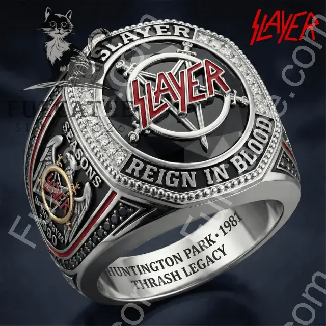 Slayer Reign In Blood Championship Ring