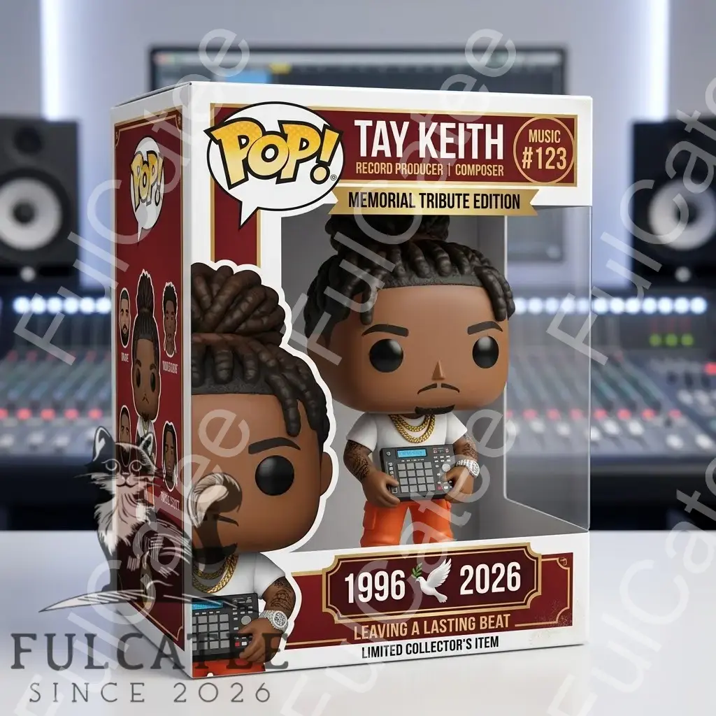 Tay Keith Memorial Tribute Vinyl Figure