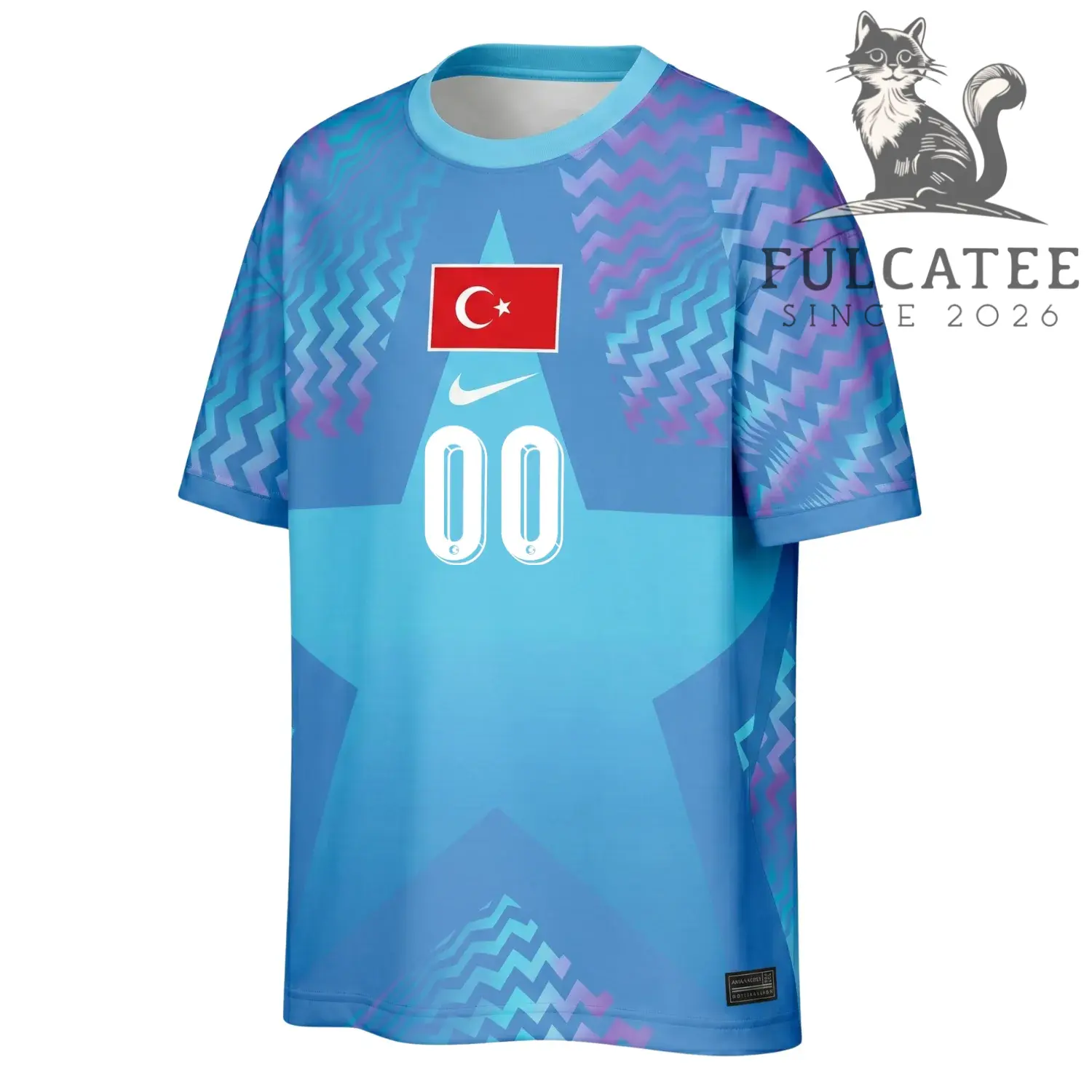Turkey National Football Team FIFA World Cup 2026 Custom Away Football Jersey